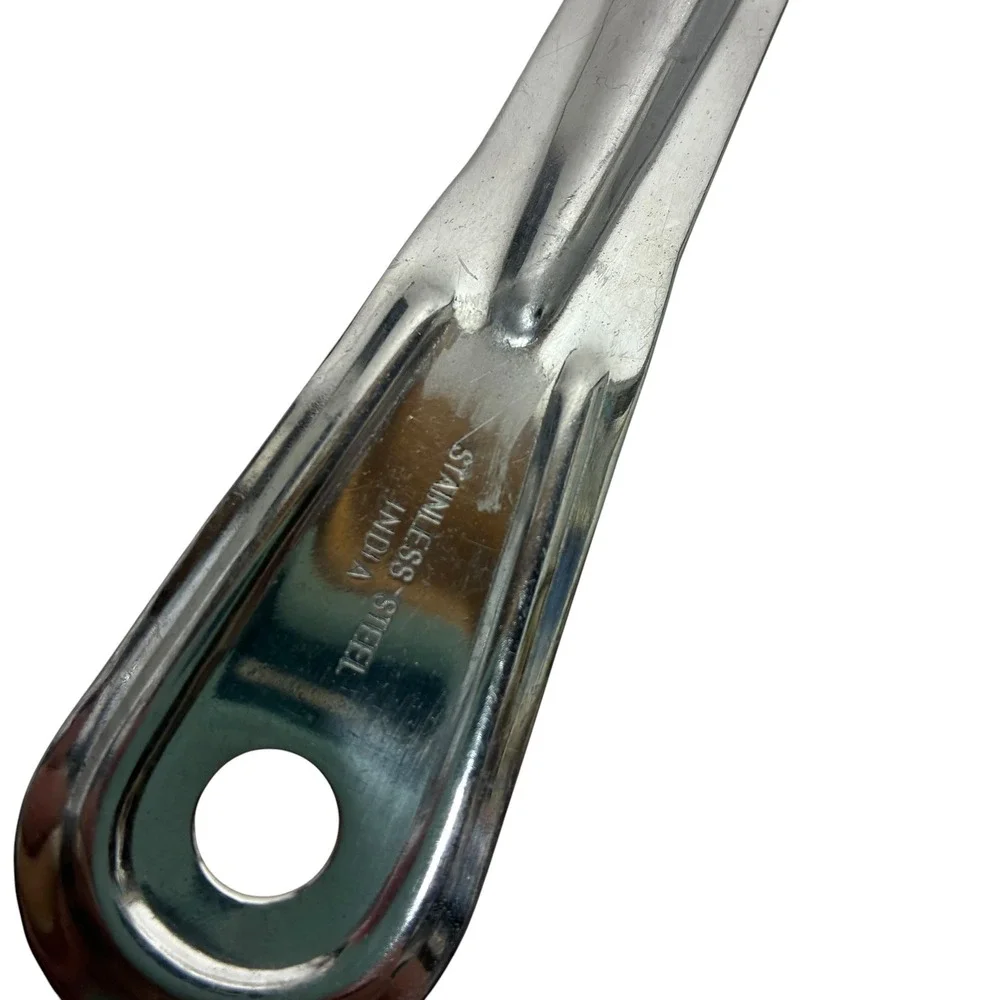 Serving Spoon Silver Stainless Steel India Solid Polished